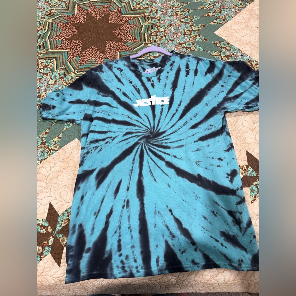 Justin Bieber Justice tie dye size L